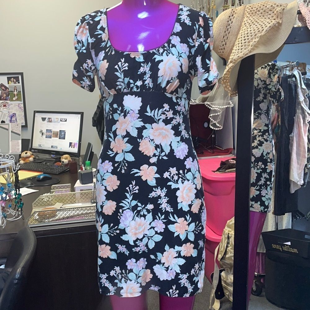 No comment soft sweet dress